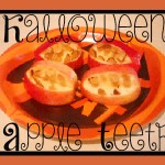 Goulish #Halloween Apple Teeth #recipe