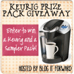 Keurig Prize Pack Blogger Sign ups
