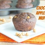 Chocolate Applesauce Muffins