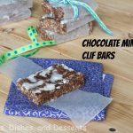 Chocolate Mint Clif Bars { Homemade Protein Bar Recipe }