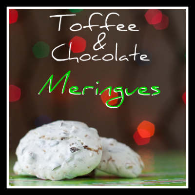 Toffee Chocolate Meringues Pinterest