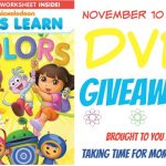 Nickelodeon Let’s Learn Colors DVD Giveaway