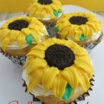 Easy to Make Sunflower Cupcakes