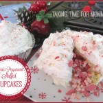 Andes Peppermint Stuffed Cupcakes