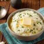 Keto – Garlic and Chive Cauliflower Mash