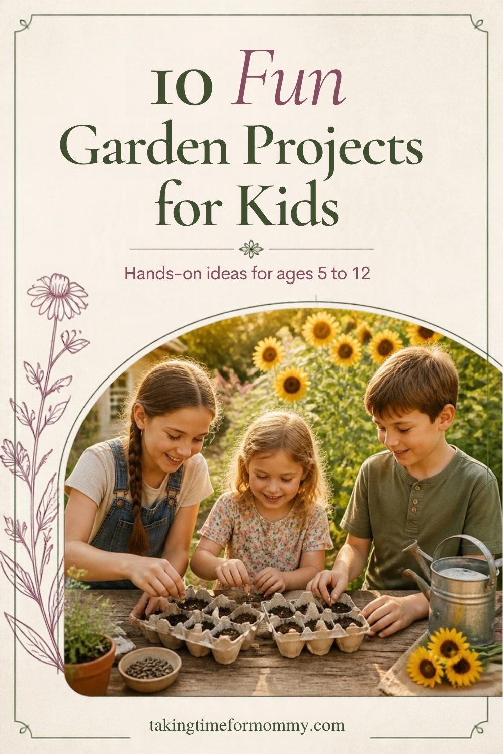 10 Fun Garden Projects for Kids