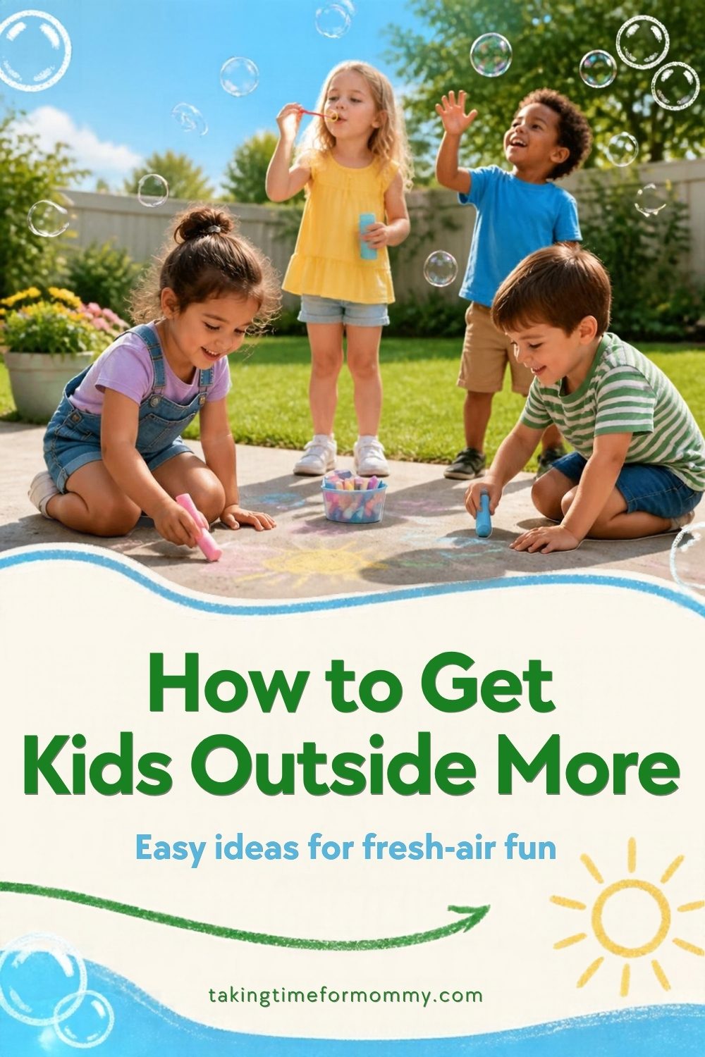 How to Get Your Kids to Spend More Time Outside