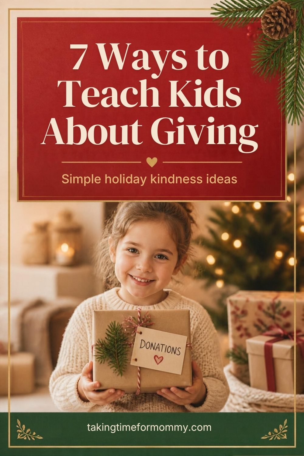 7 Ways to Teach Kids About Giving