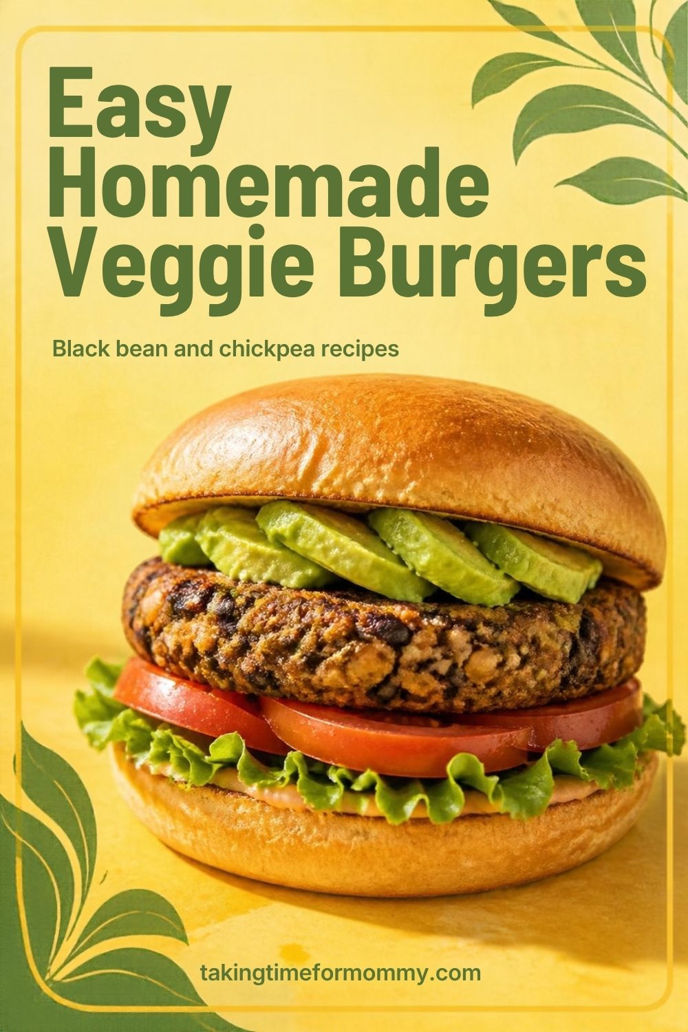 Easy Homemade Veggie Burgers