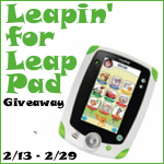 Leapin' for Leap Pad {Giveaway}