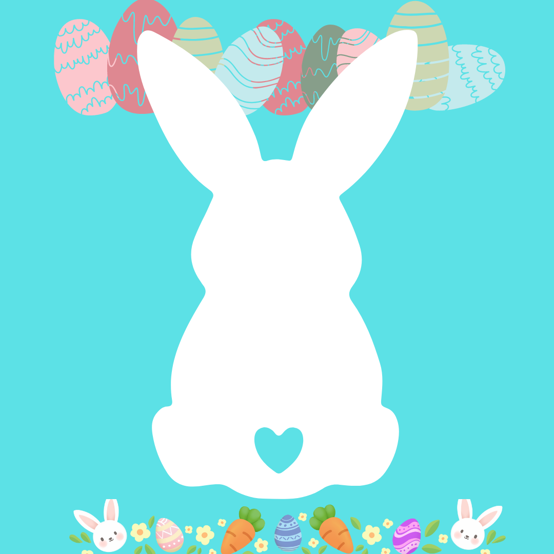 Pin The Tail On The Bunny - A Fun Easter Game To Play With Children