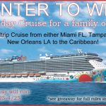 7 Day Cruise for a Family of 4 Giveaway