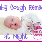Baby Cough Remedy at Night