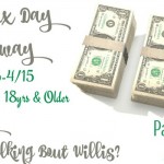 It's a Tax Day $75 Giveaway