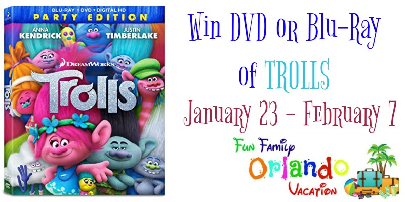 Win Trolls on DVD or Blu-Ray Contest