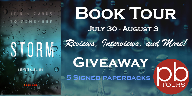Book Review and Giveaway Storm by Gurpreet Kaur Sidhu