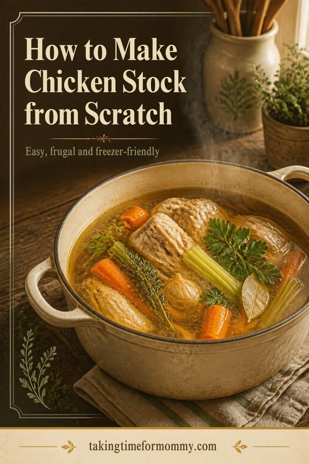 How to Make Chicken Stock from Scratch
