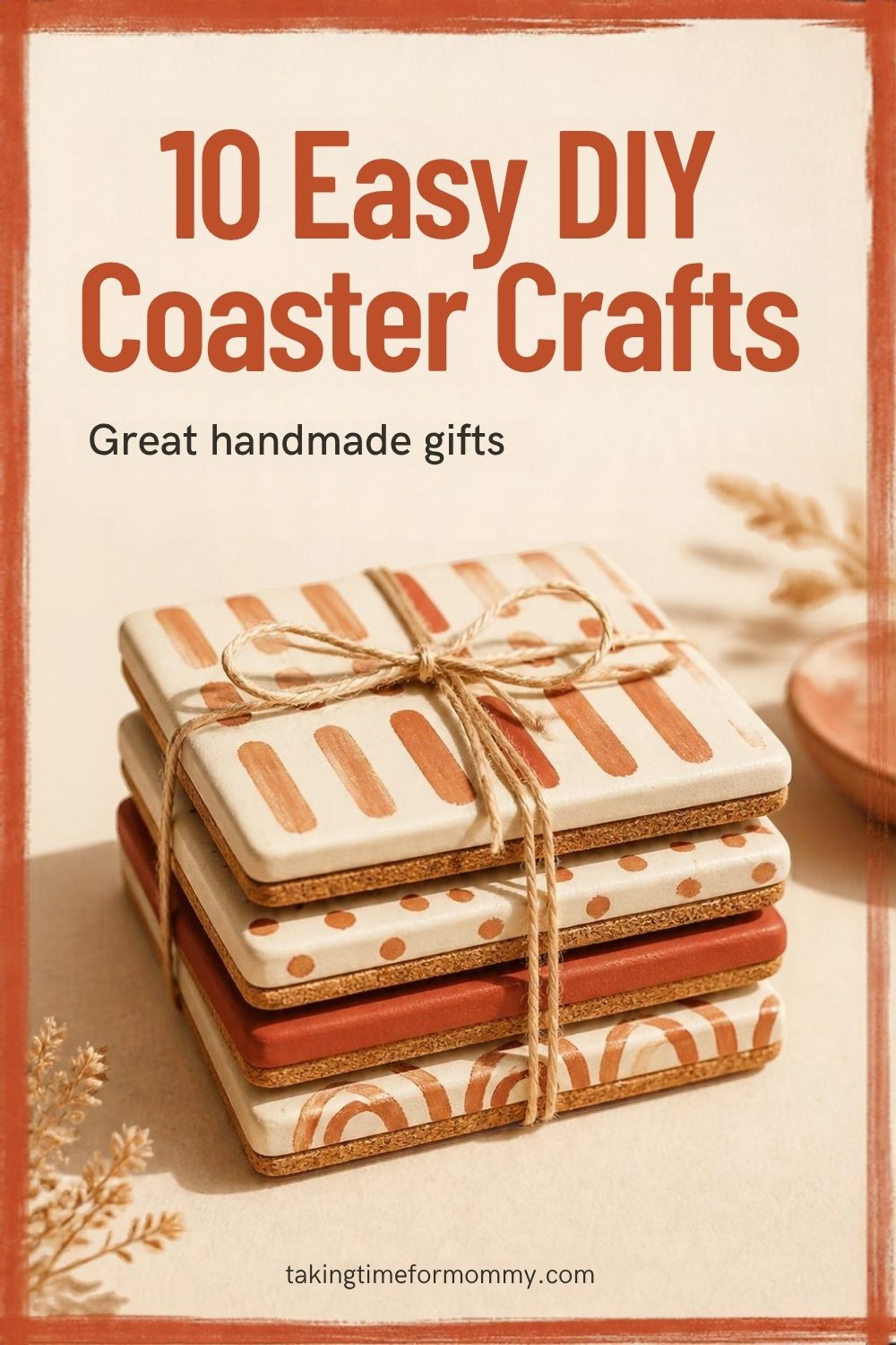 10 Easy DIY Coaster Crafts