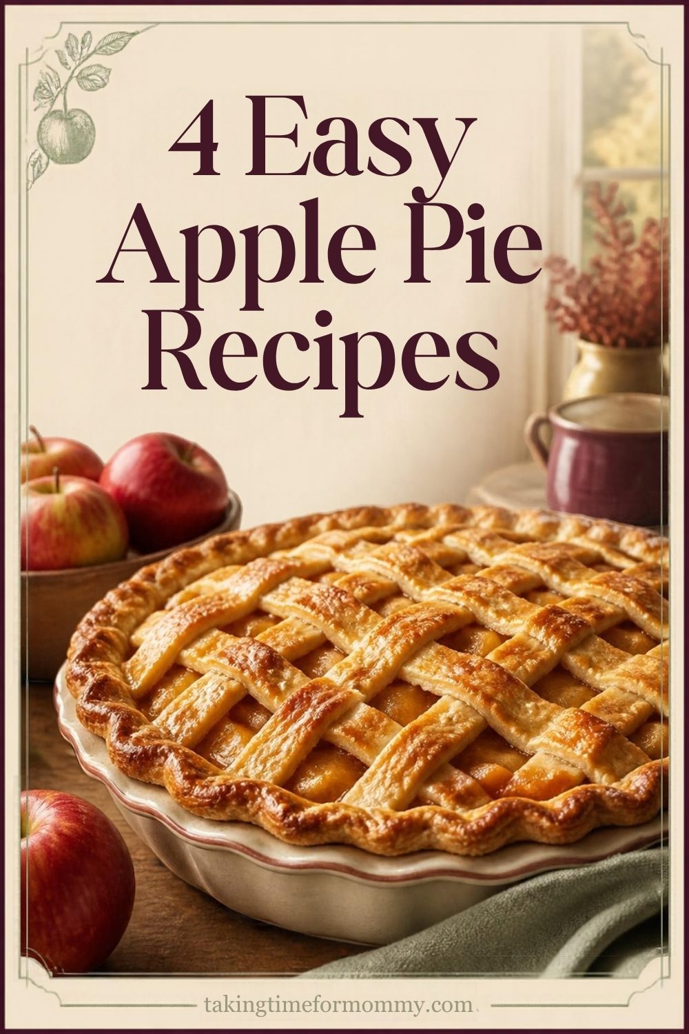 4 Easy Apple Pie Recipes for Fall