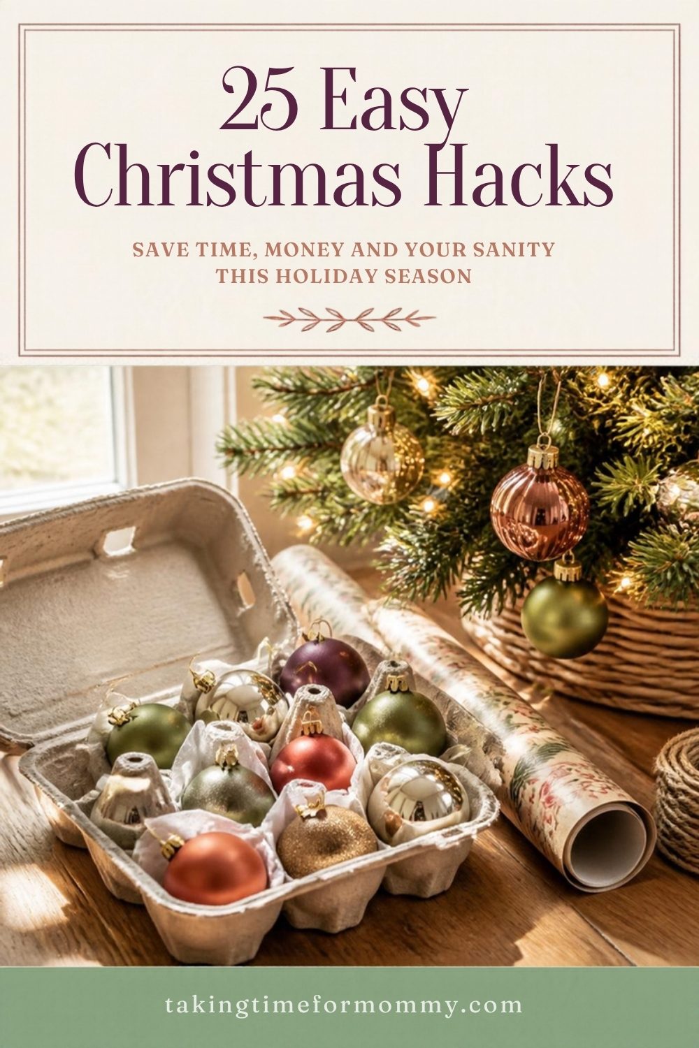 25 Easy Christmas Hacks to Save Time, Money and Sanity