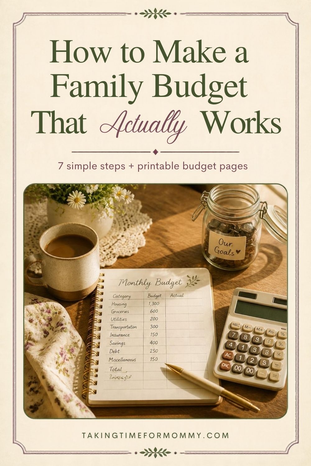 How to Make a Family Budget That Actually Works