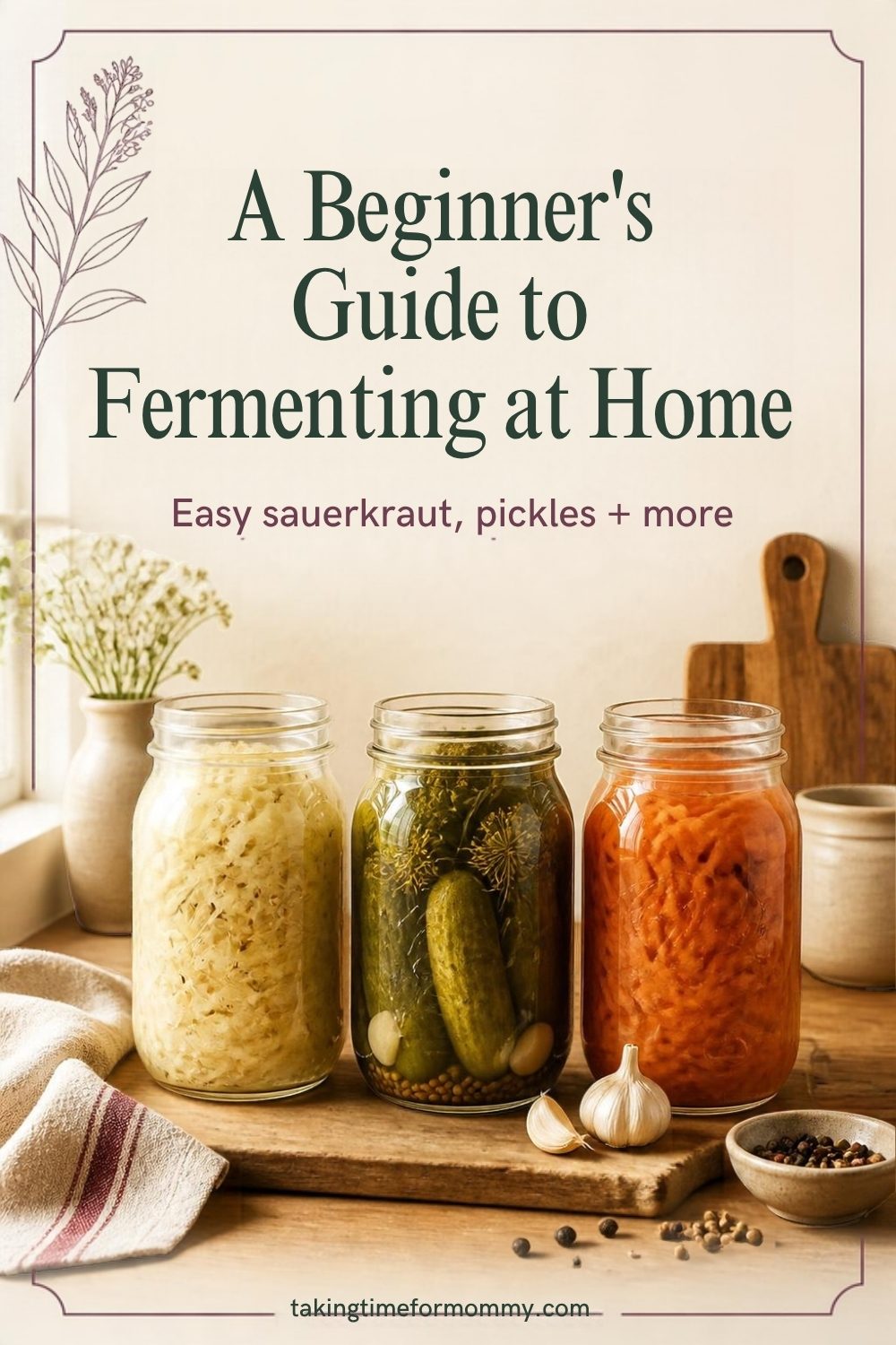 A Beginner’s Guide to Fermenting Foods at Home