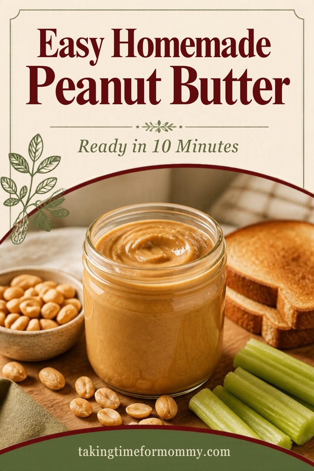 How to Make Homemade Peanut Butter (Creamy or Crunchy)