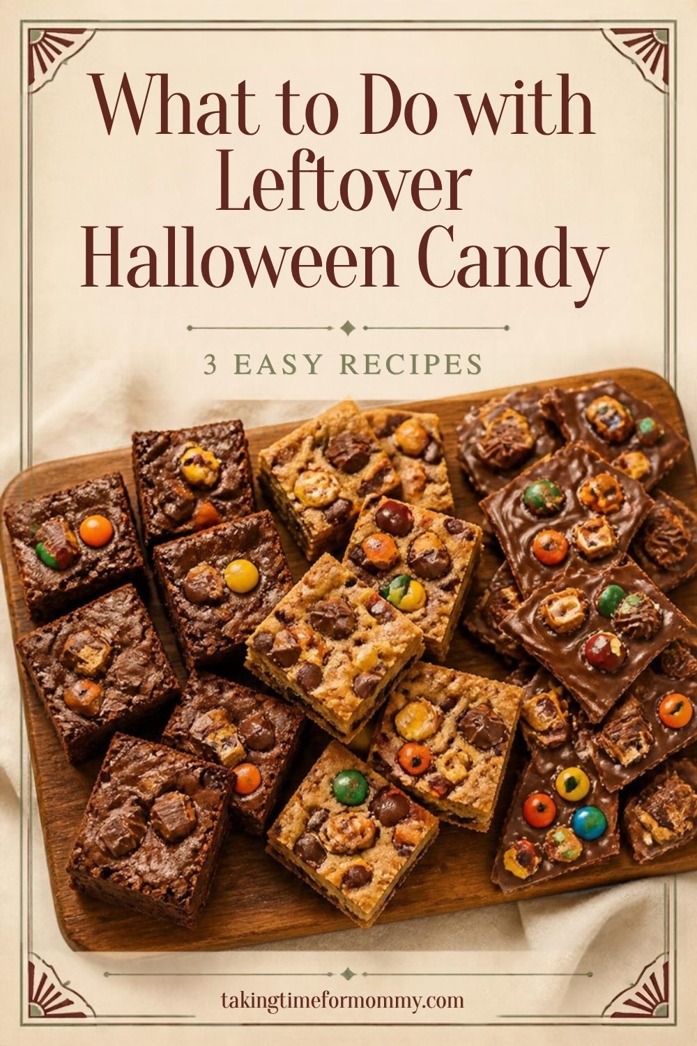 What to Do with Leftover Halloween Candy pin