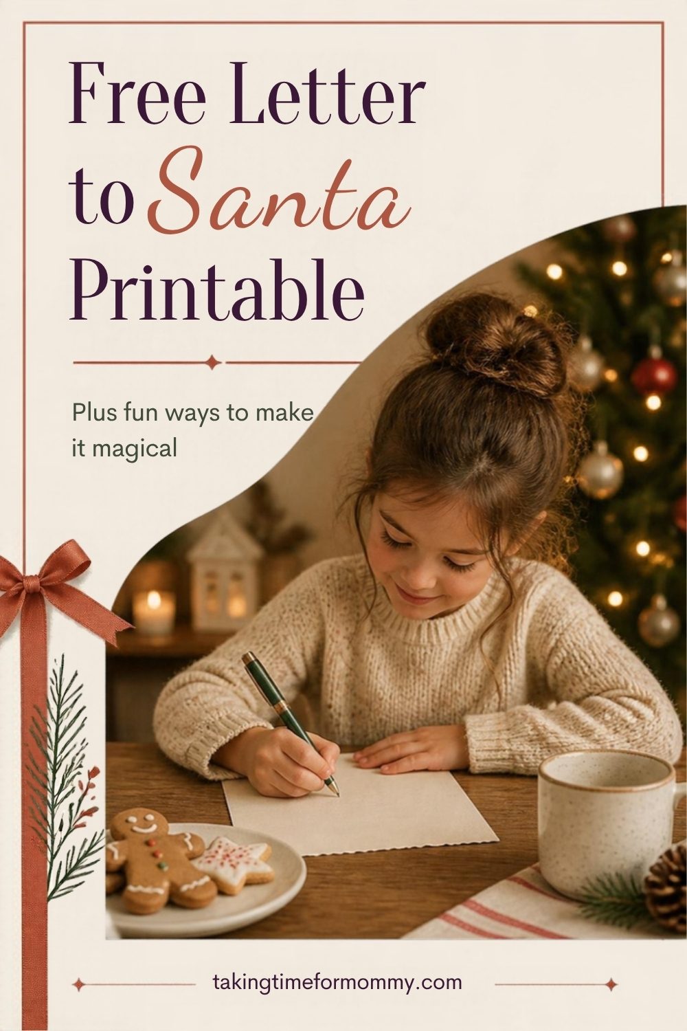 Free Letter to Santa Printable (Plus Fun Ways to Make It Magical)