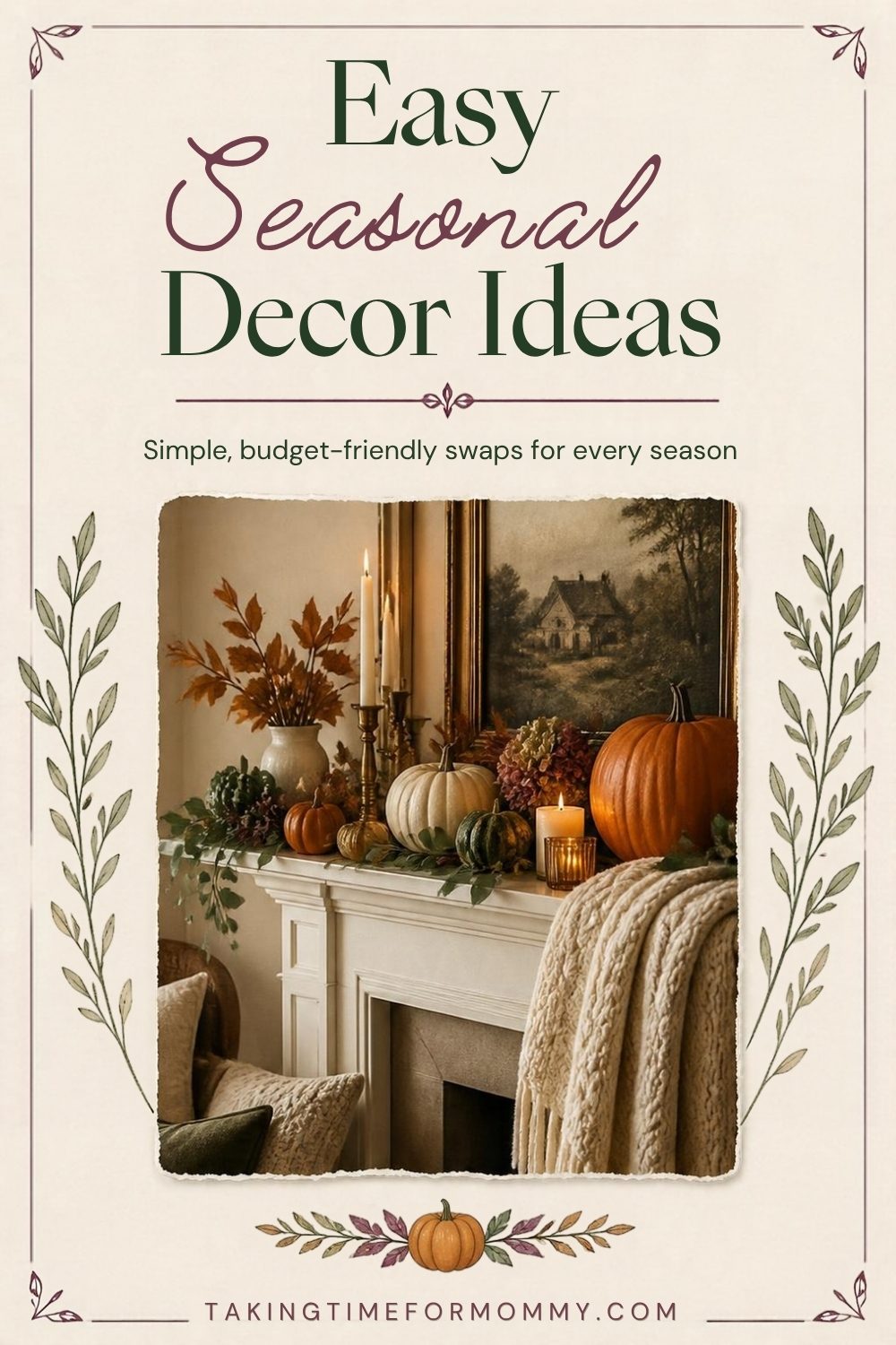 Easy Seasonal Decor Ideas to Refresh Your Home